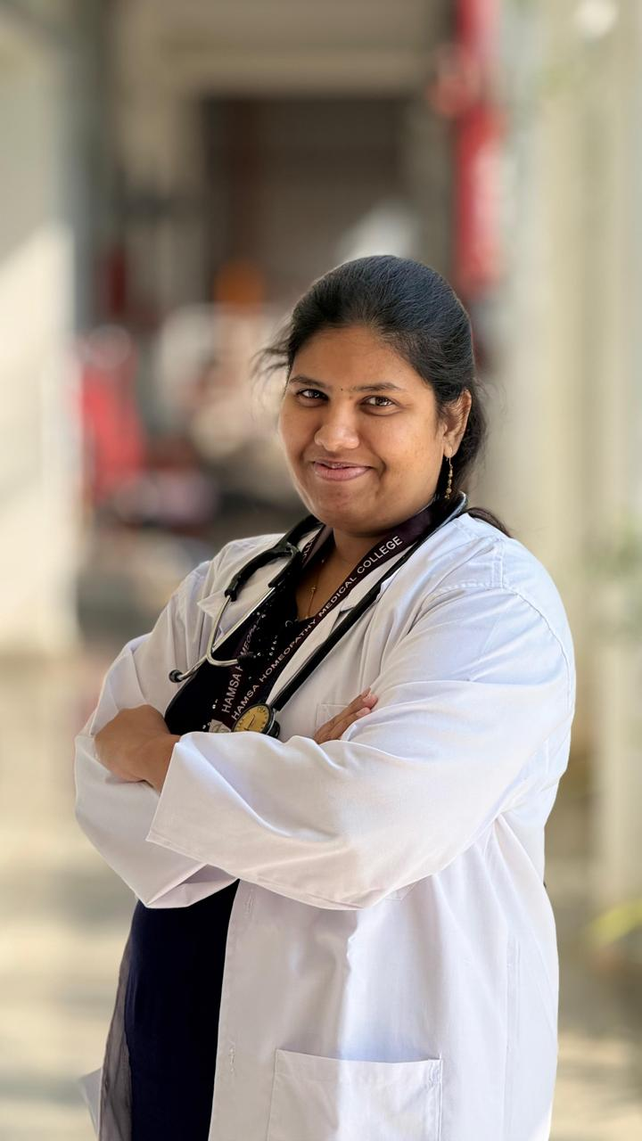 Portrait of Dr. Thrilokya